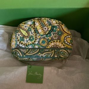 Vera Bradley Lemon Parfait Cosmetic Bag New with Tag
